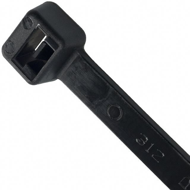 200 Pcs 100mm x 2.5mm Black Nylon Cable Ties