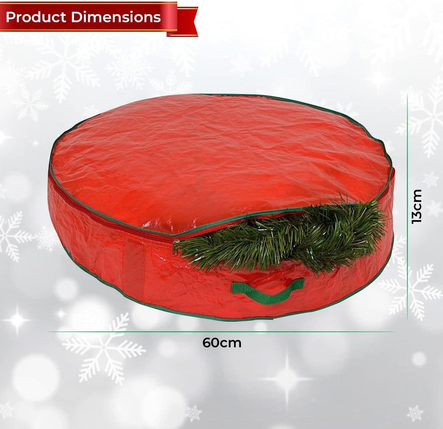 Christmas Wreath Storage Bag (60x20cm)