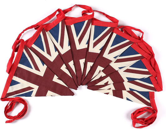 10 pcs Flags Union Jack Retro Bunting