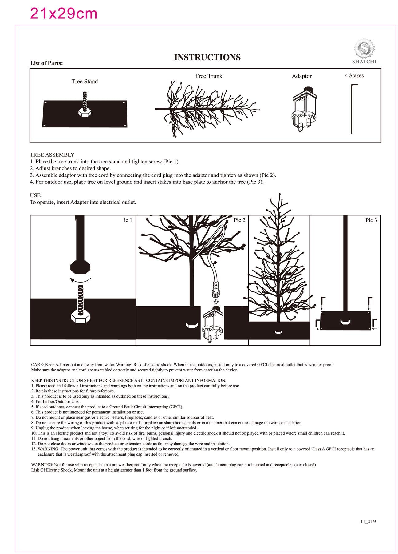 6 Feet Pre-Lit 294 LED Lights Metal Frame Christmas Decoration Tree