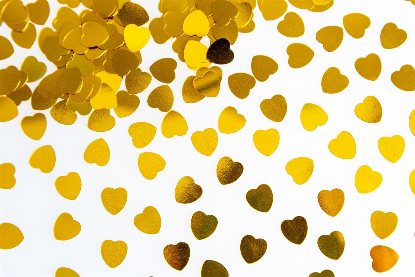 Heart Confetti Gold 14g, 1 Pack