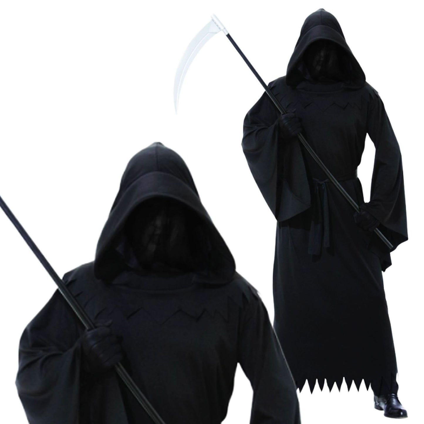 Men's Halloween Phantom Costume with Weapons