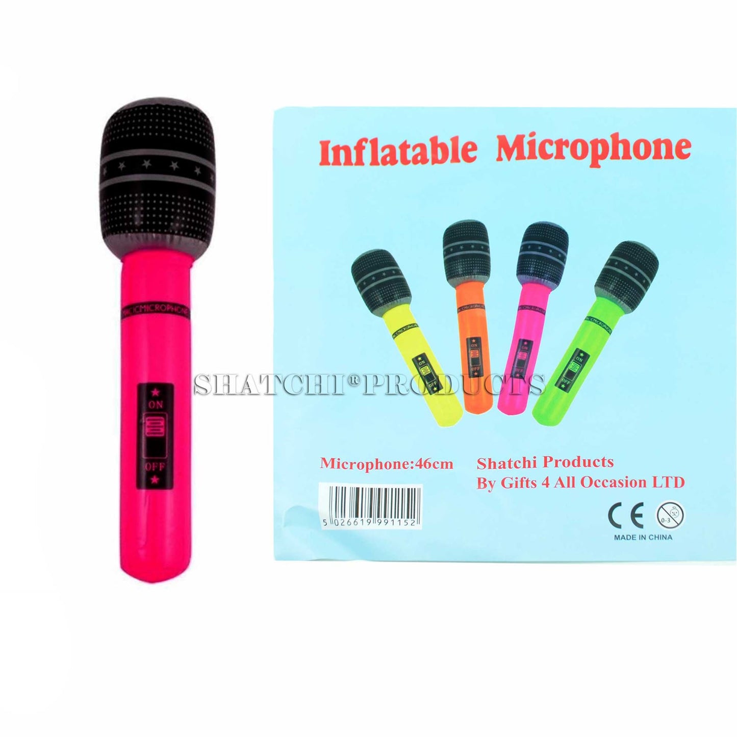 12 Inflatable Microphones