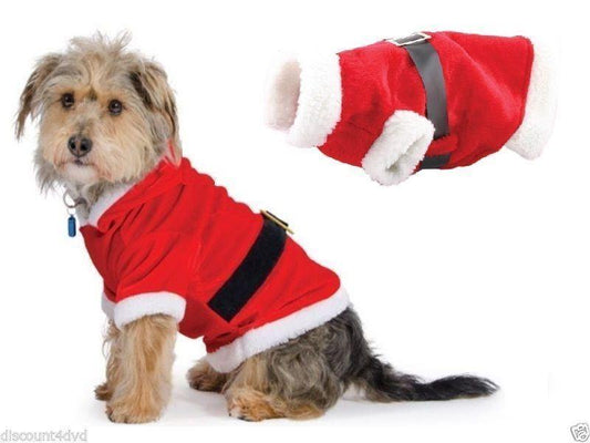 Small Dog/Cat Santa Suit