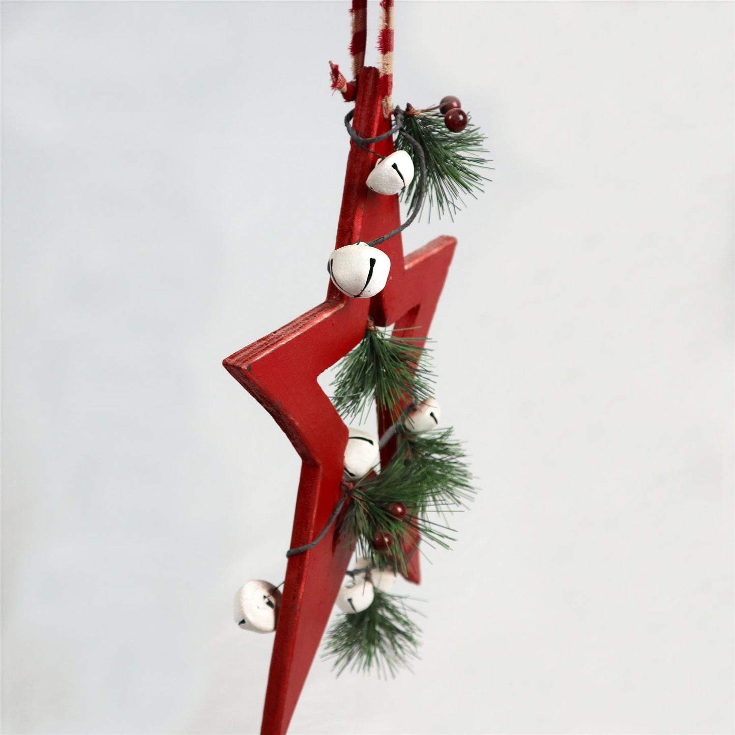 Red Star Hanging Decoration 30cm