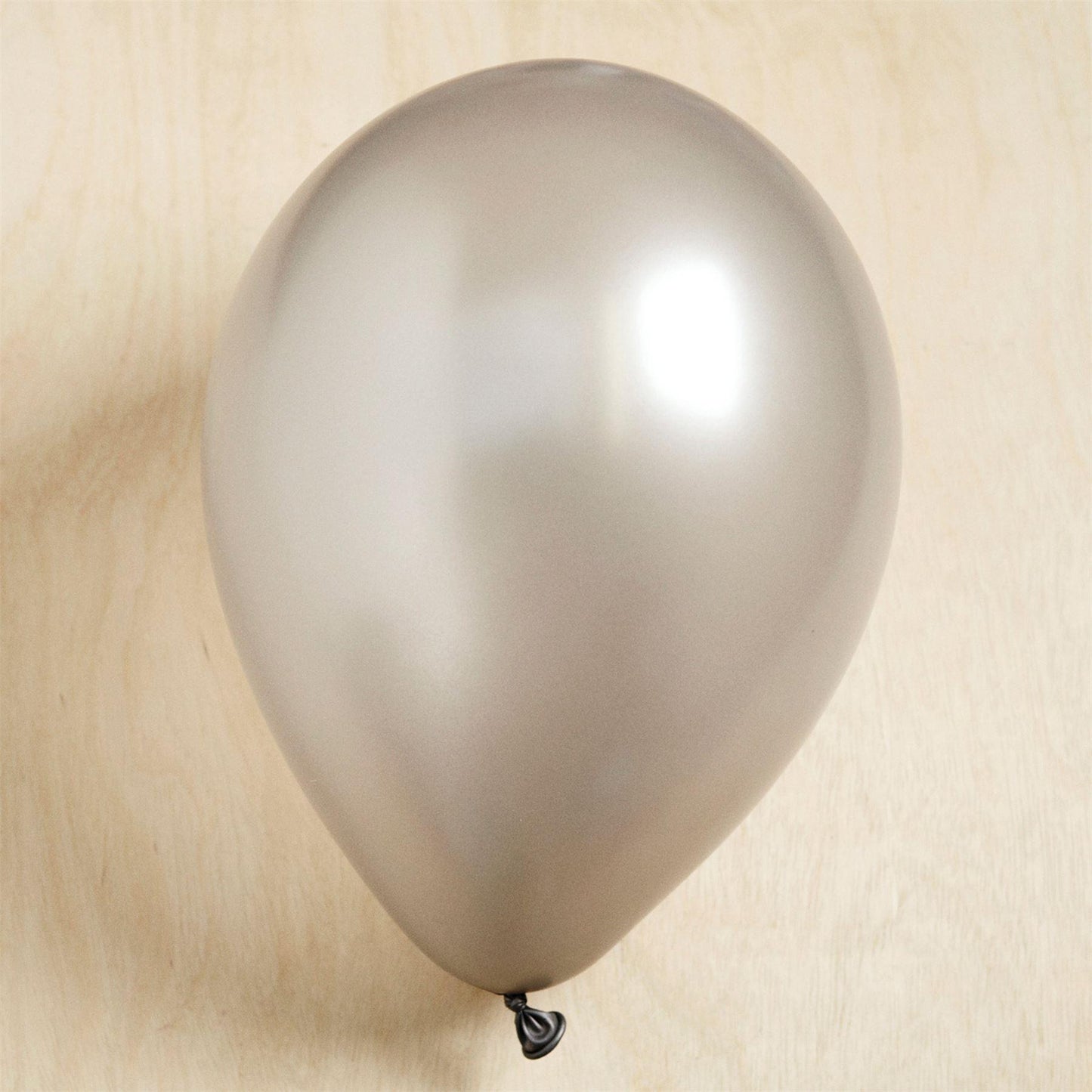 Metallic Silver Balloons 12 Inch - 100pcs