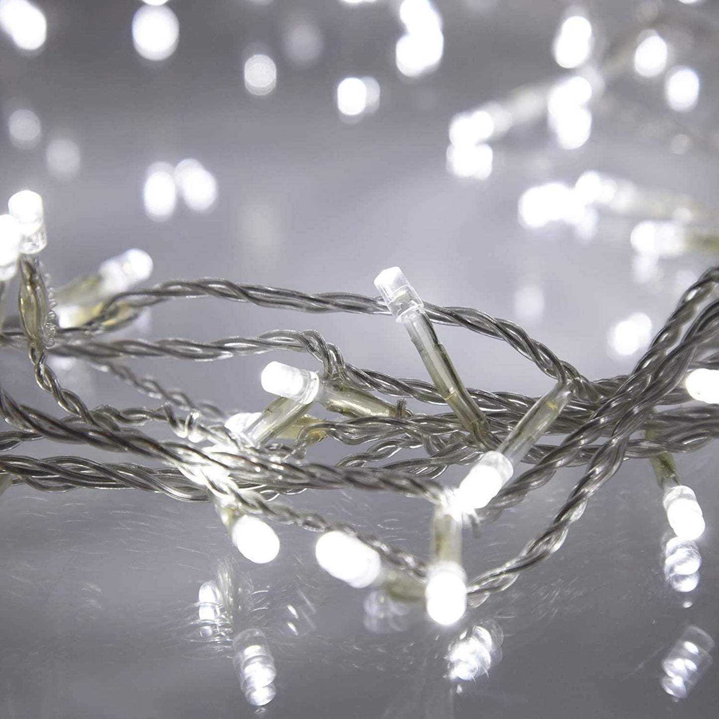 20 Battery Operated White Fairy Lights