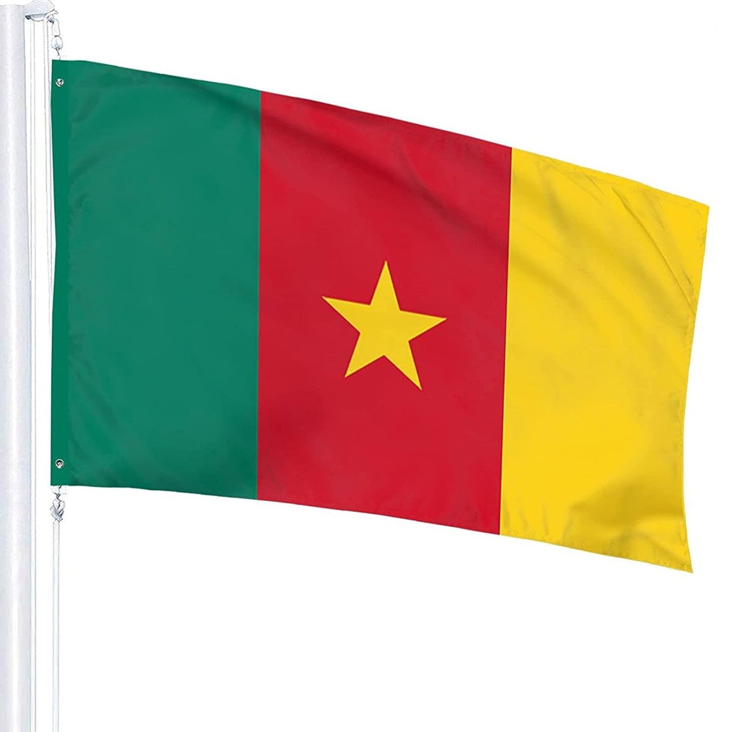 Cameroon Flag - 5x3ft