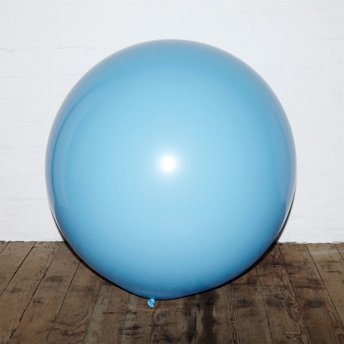 100 Light Blue Latex Balloons - 12"