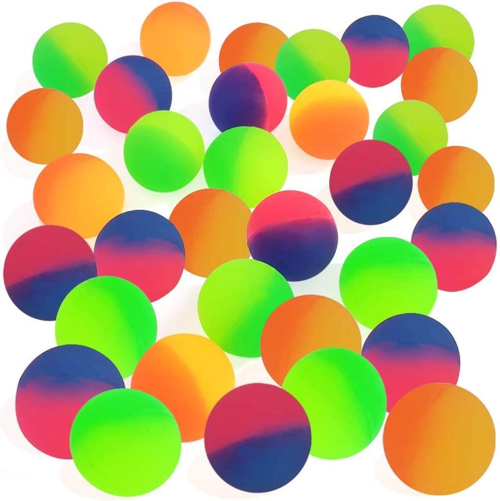 60 x Multicolor Bouncy Balls