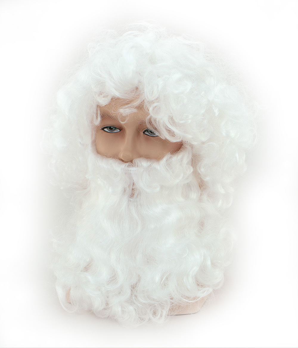 Santa Beard and Wig Costume Accessory