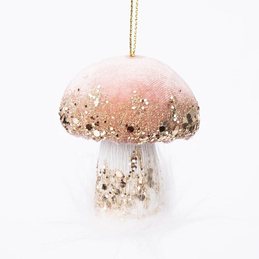 Pink Mushroom - 6x7cm