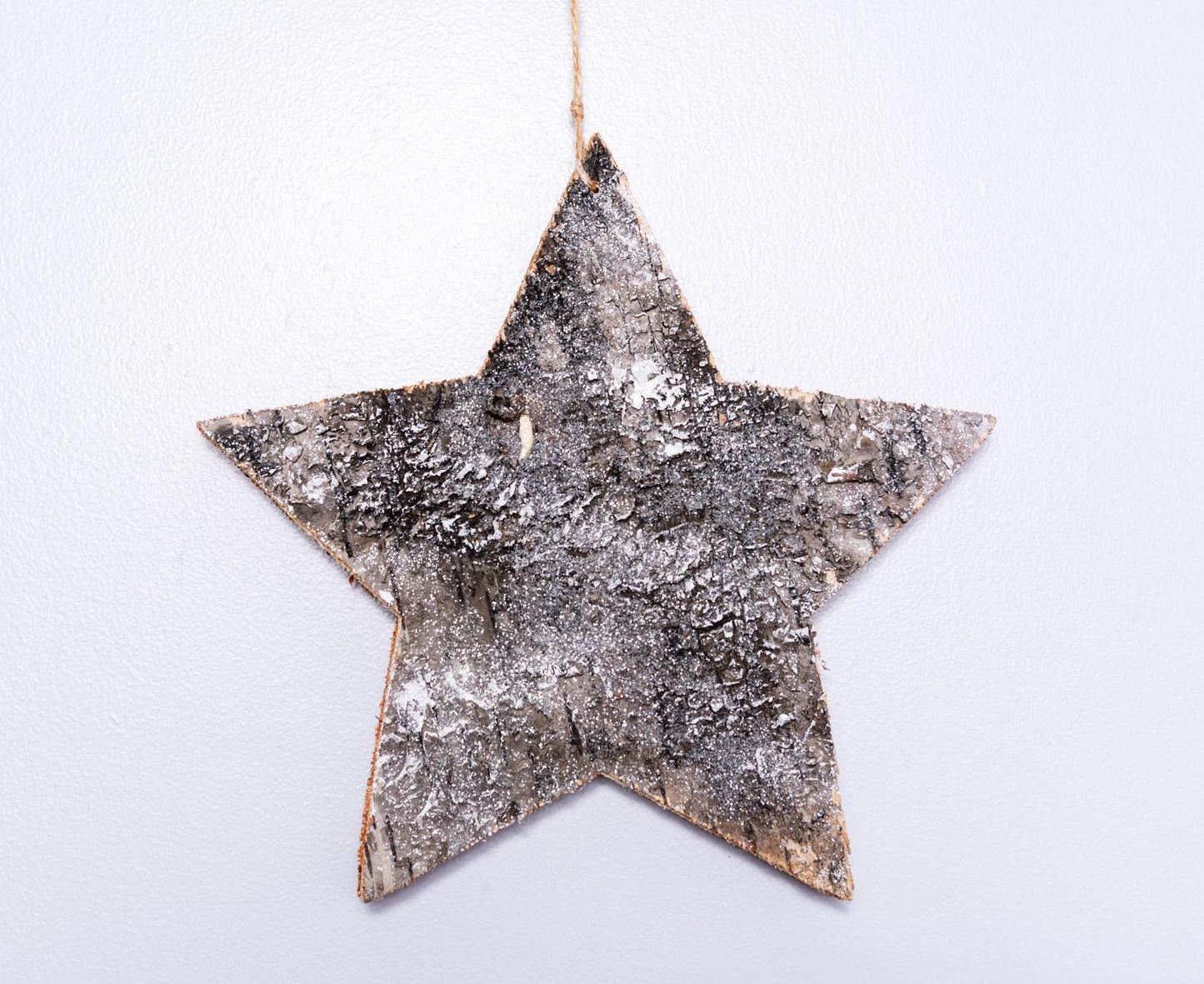 20cm Wooden Star Christmas Decoration