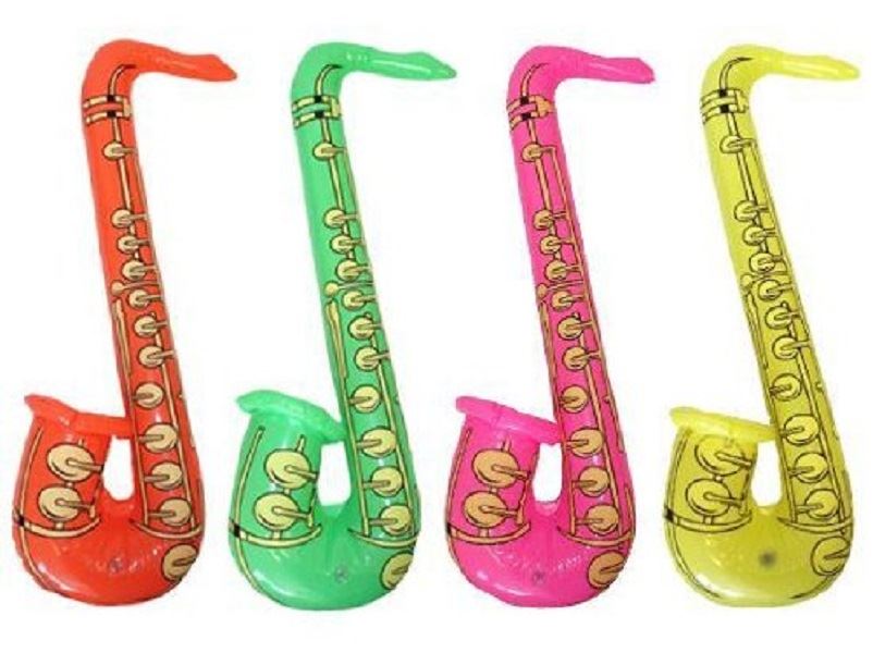 4pcs Inflatable Saxophone