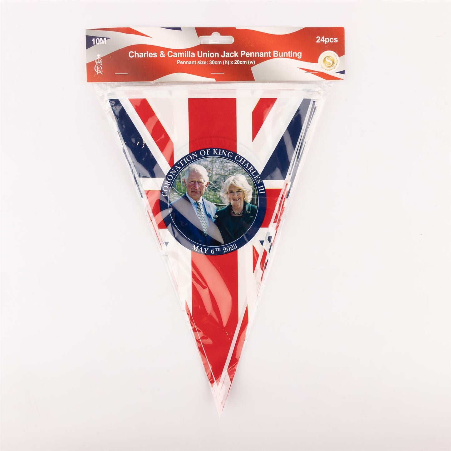 Charles & Camilla Bunting (10m, 24 Flags)