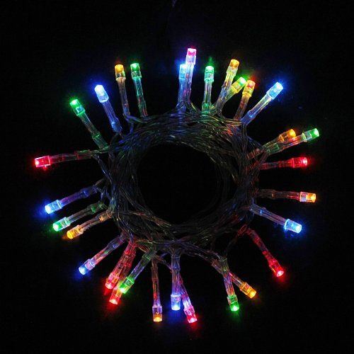 40 LED Multi-Coloured Fairy Lights (Battery Operated)