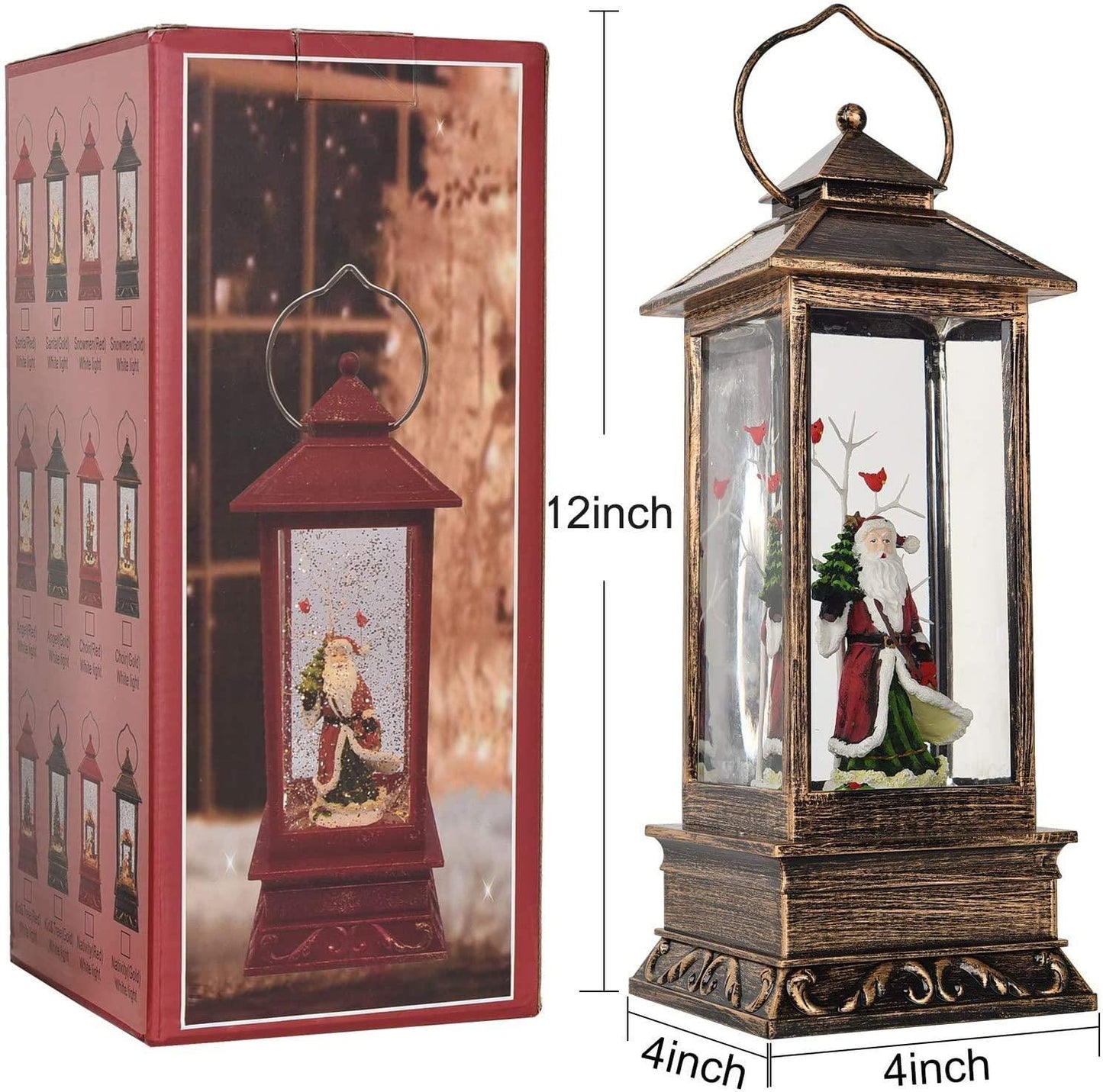 28cm Santa LED Lantern