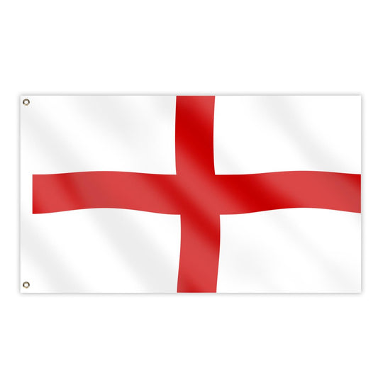 St. George Flag - 5x3ft with Eyelets