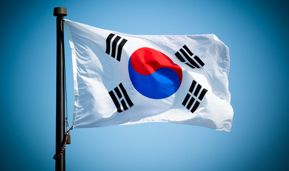 South Korea Flag 5X3FT