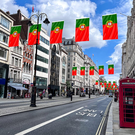 Portugal Flag 5x3ft With Eyelets