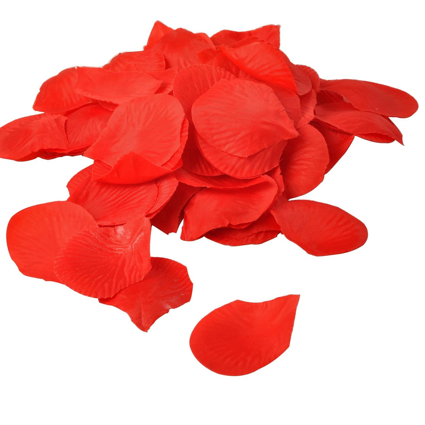 100 Pcs Deep Red Rose Silk Petals