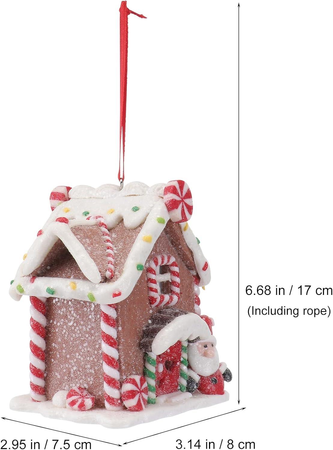 Ceramic Christmas Hanging Crafts, 3pcs