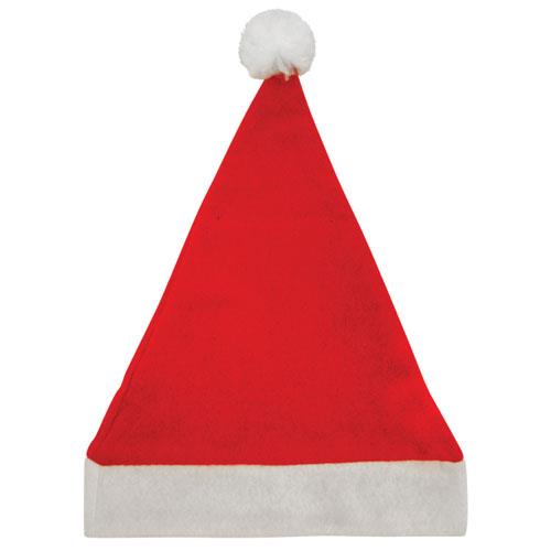 10 x Felt Santa Hats