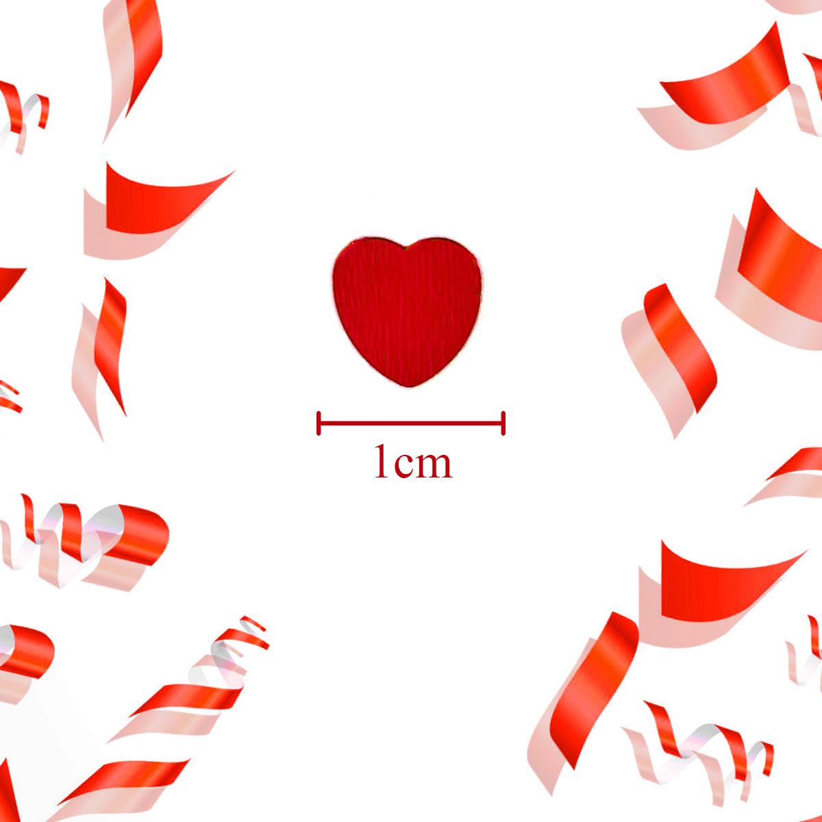 Heart Confetti Red 14g - 1pk