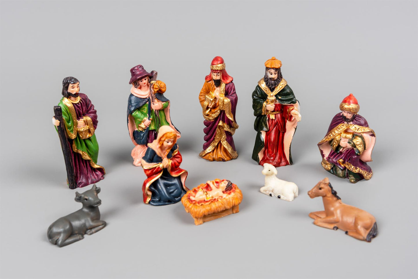 Shatchi Nativity Figures Set (10pcs)