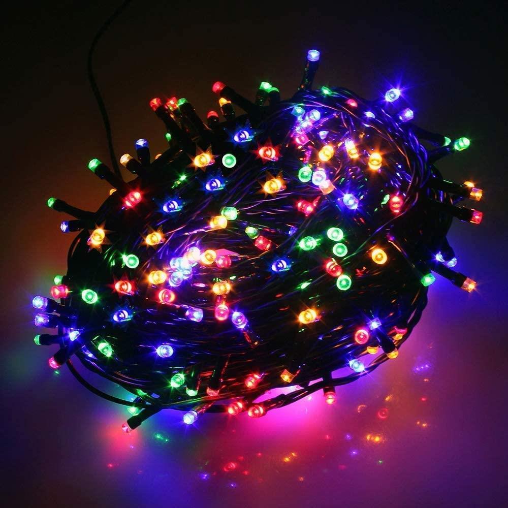 200 LED Multi-Coloured Outdoor String Lights