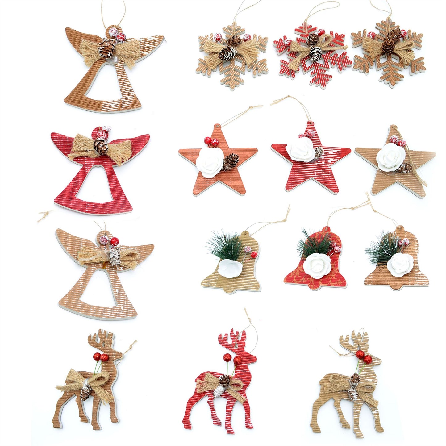 15 Handcrafted Christmas Tree Ornaments