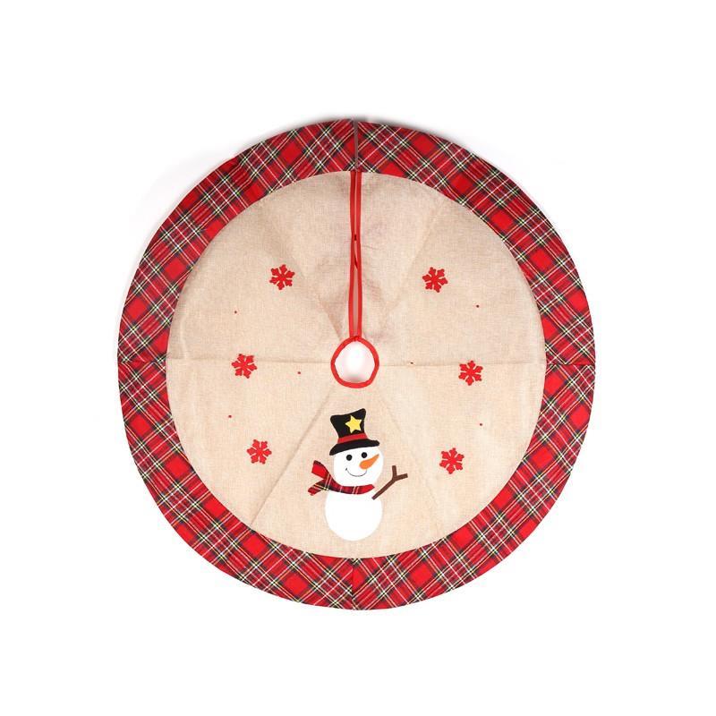 Snowman Christmas Tree Skirt (86cm)