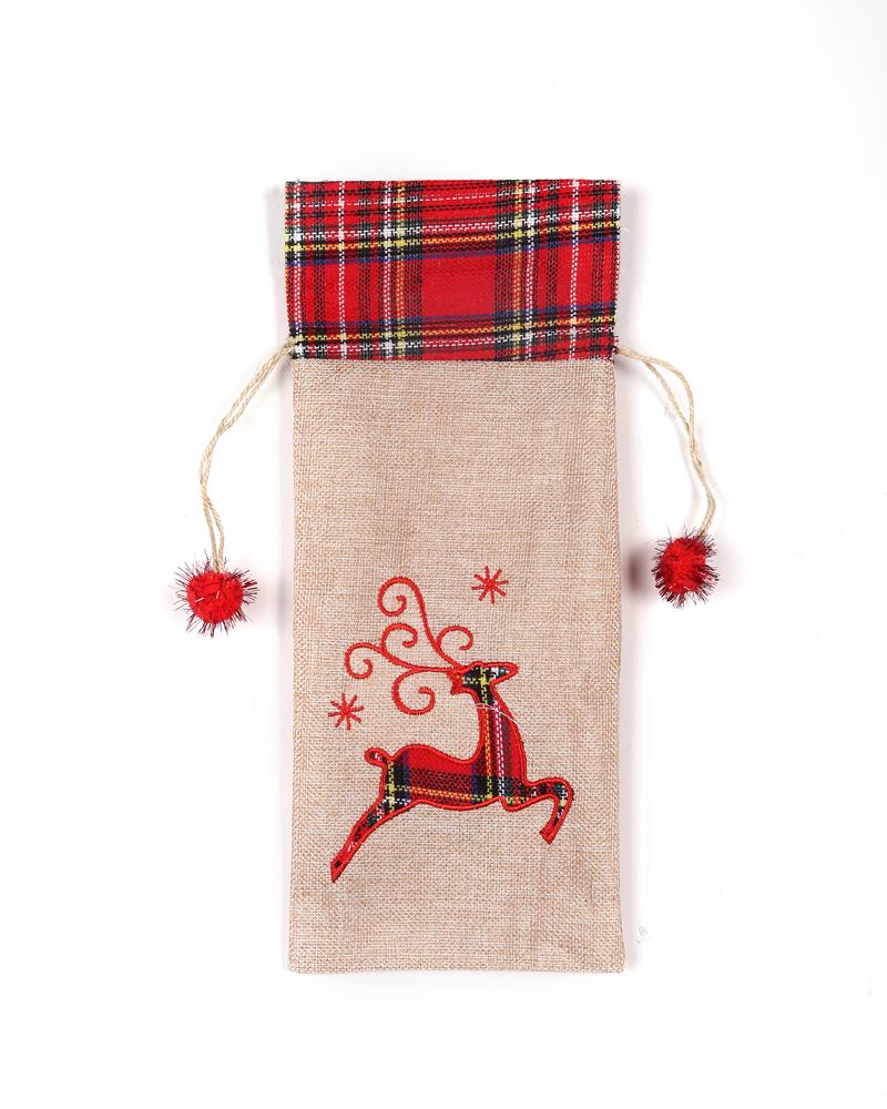 15x35cm Reindeer Wine Bottle Cover