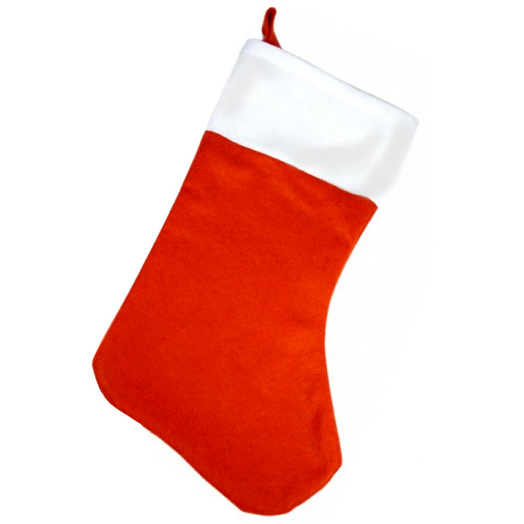 Red Felt Santa Stocking