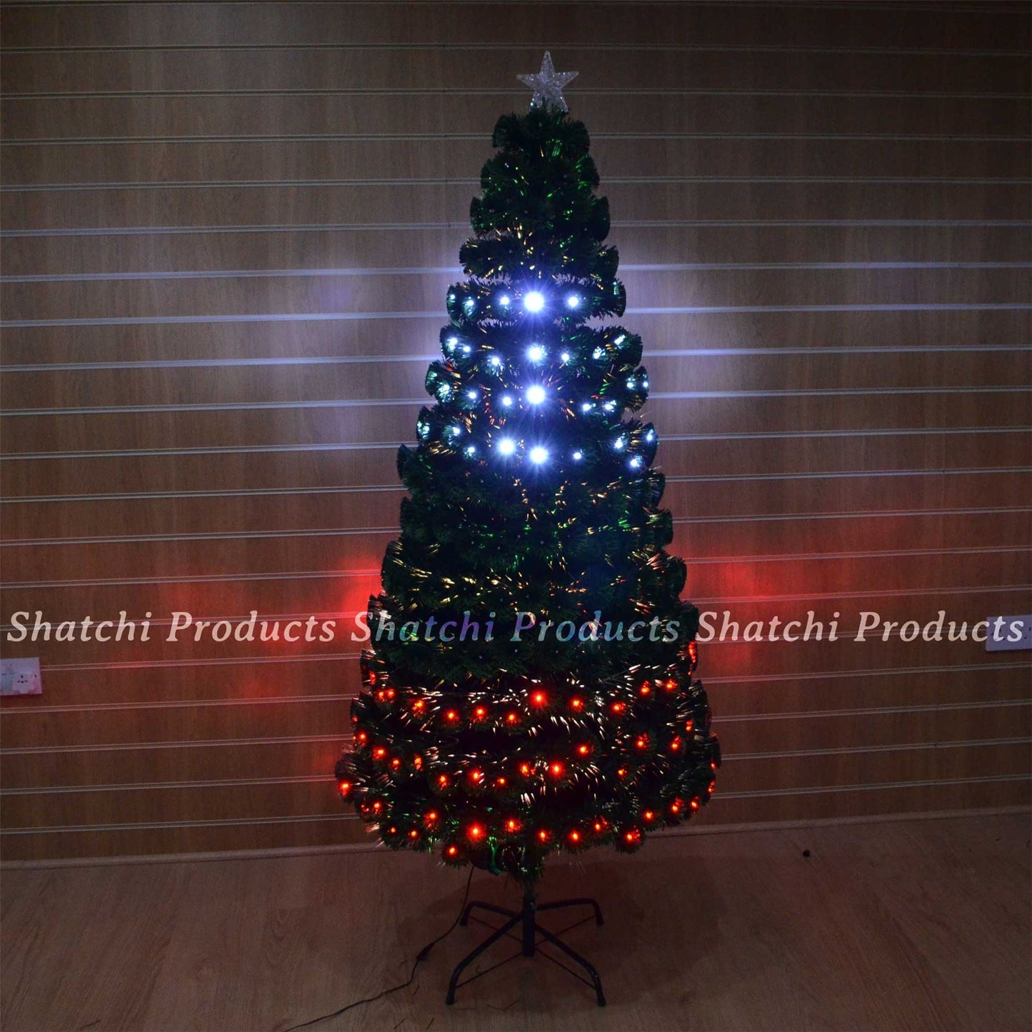 5ft LED Fibre Optic Christmas Tree