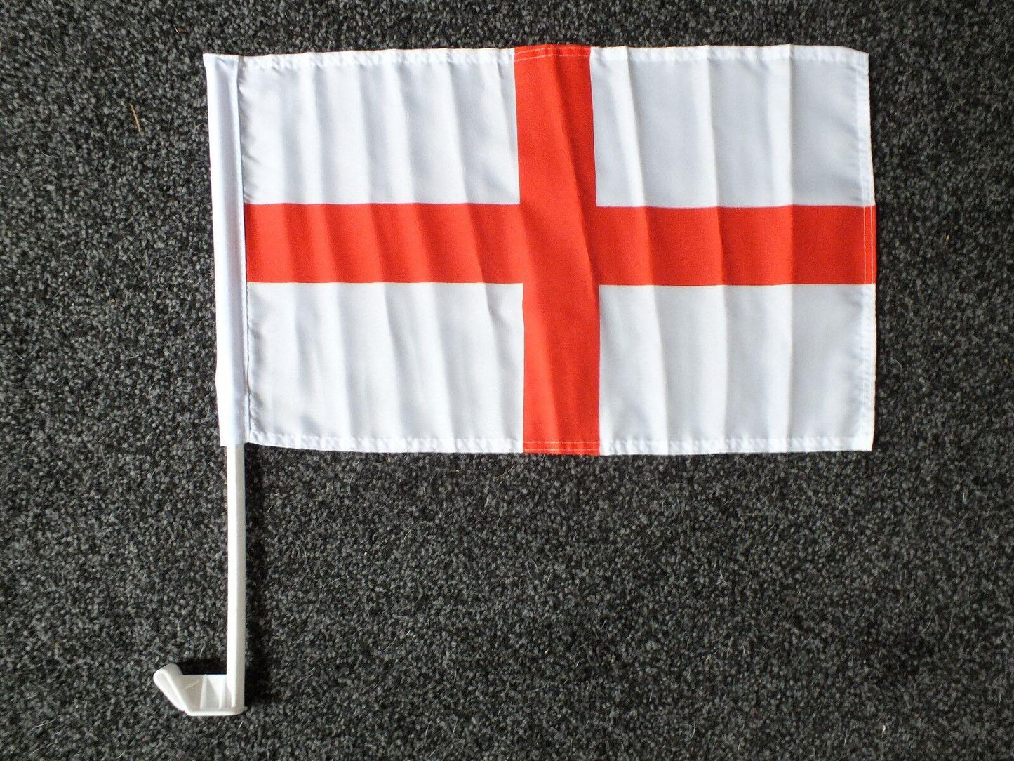 48cm x 31cm Set of 2 England St George Cross Car Flag
