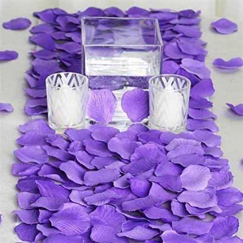 100 Dark Purple Rose Petals