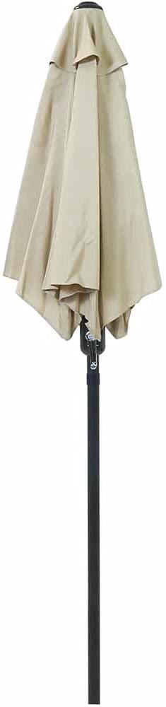 Beige Parasol Umbrella - 3m, 264x40x16cm