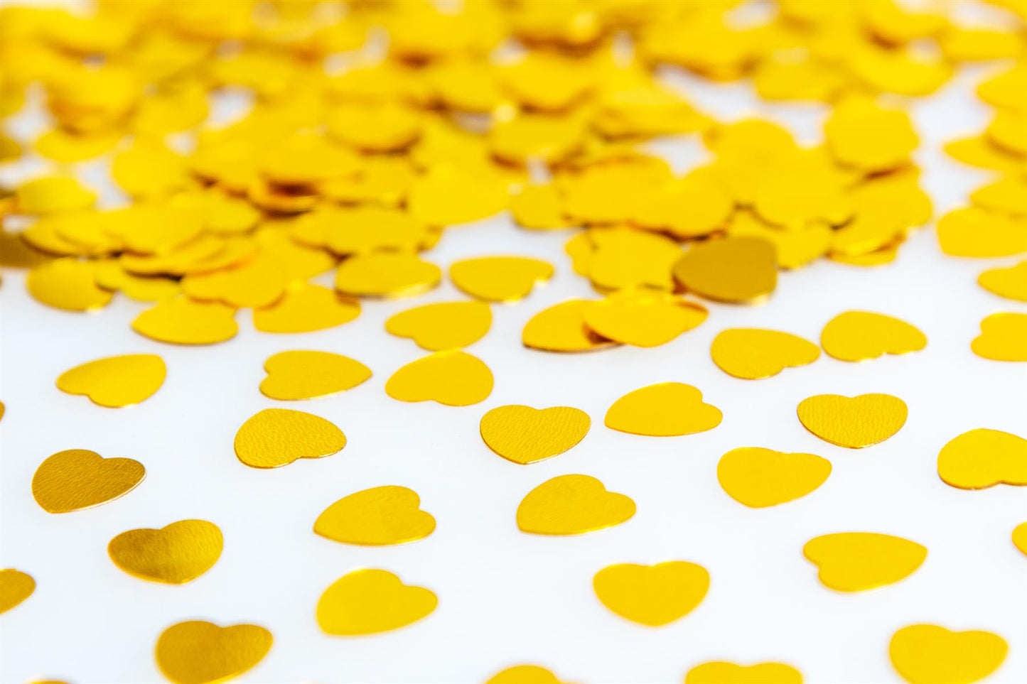 Heart Confetti Gold 14g, 1 Pack