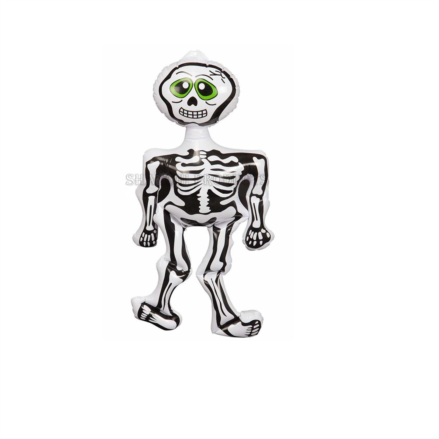 4Pcs Halloween Inflatable Skeleton - 73cm