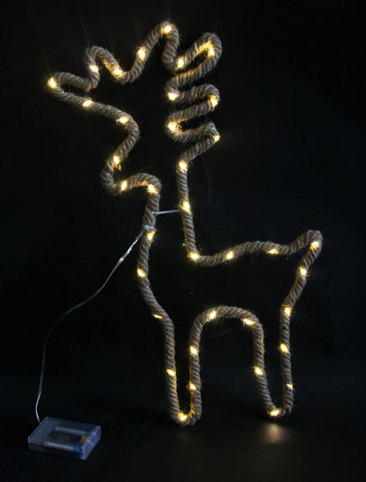 Christmas Hemp Rope Deer