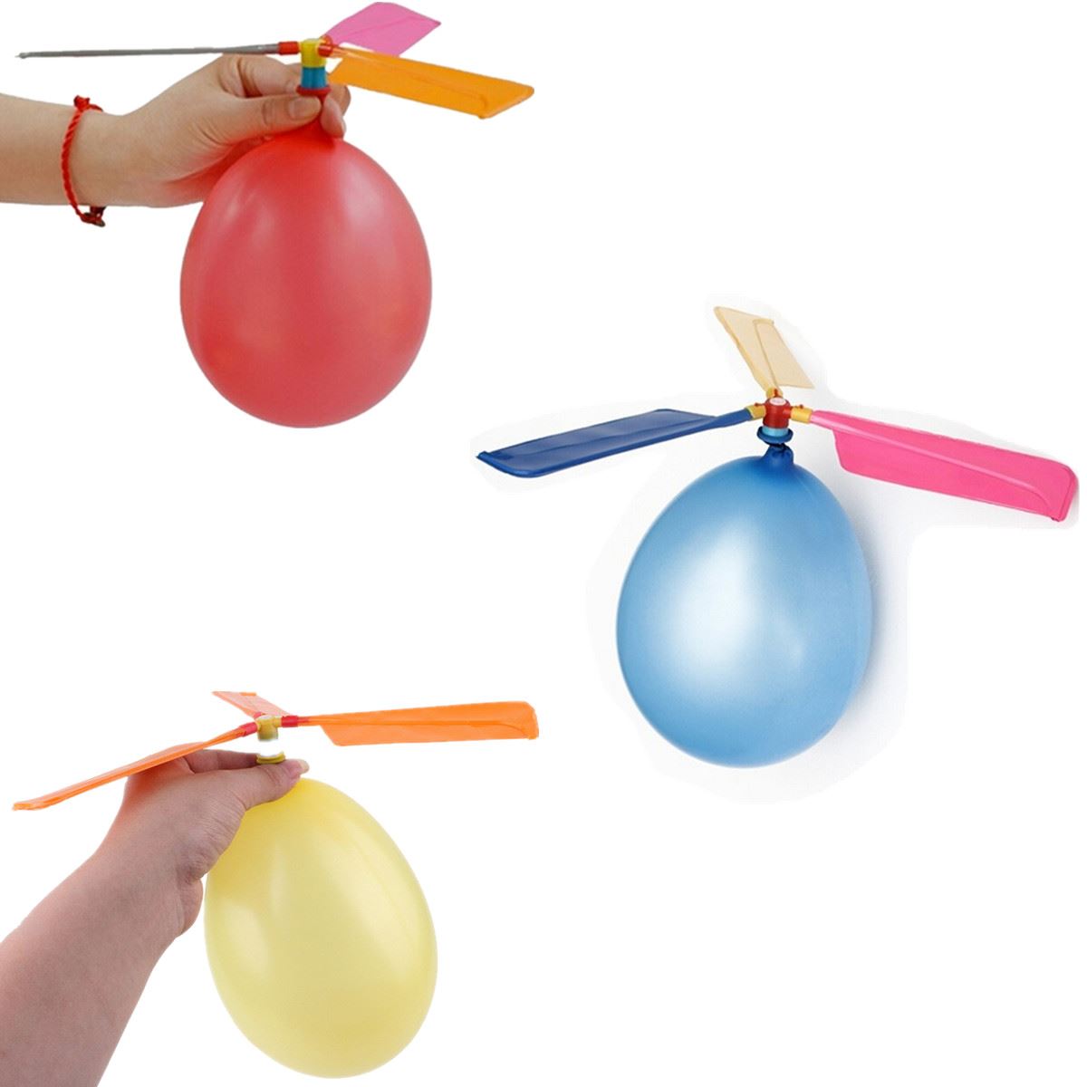 12 Helicopter Balloons