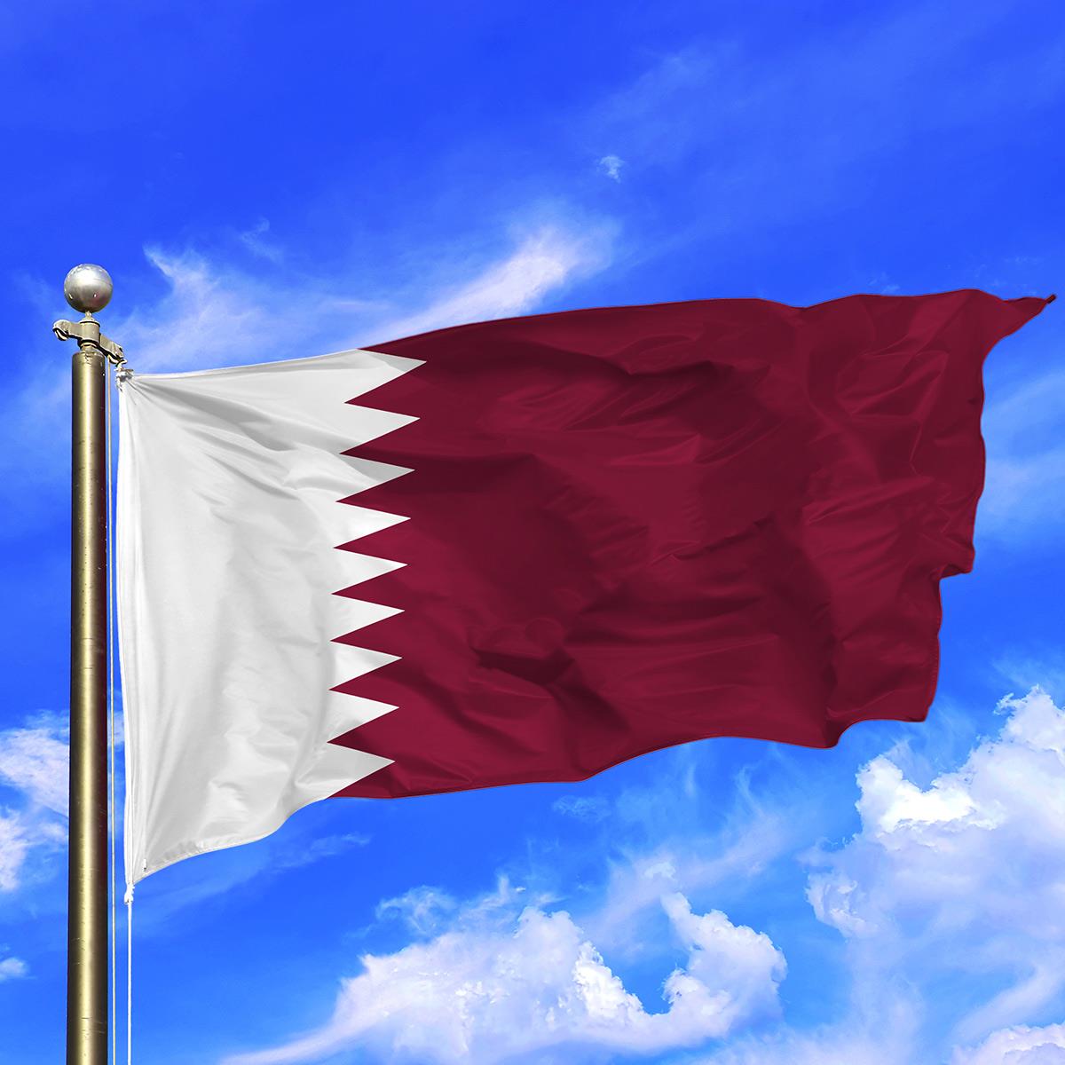 Qatar Flag (5x3ft)