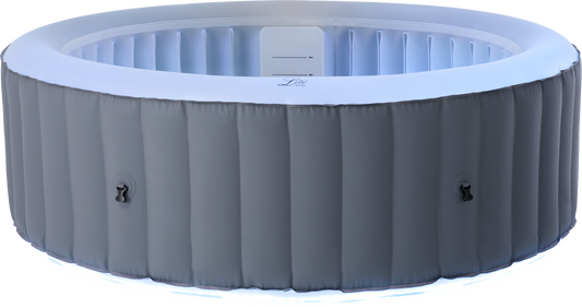 MSPA Lite Glow Round 6-Person Hot Tub