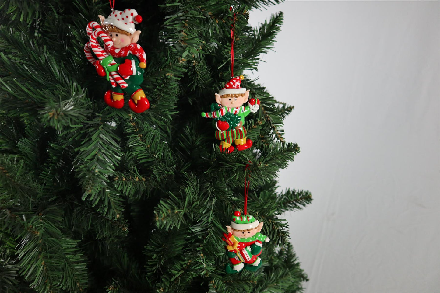 Christmas Hanging Decoration - 3pcs Ceramic