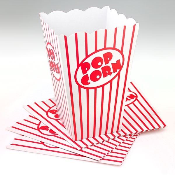 200 Popcorn Boxes - Paper Bags