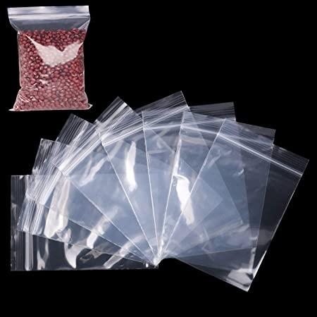 5000 Zip Seal Bags Clear Plastic Zip Lock Food & Freezer Grip Self Seal 6" x 9"