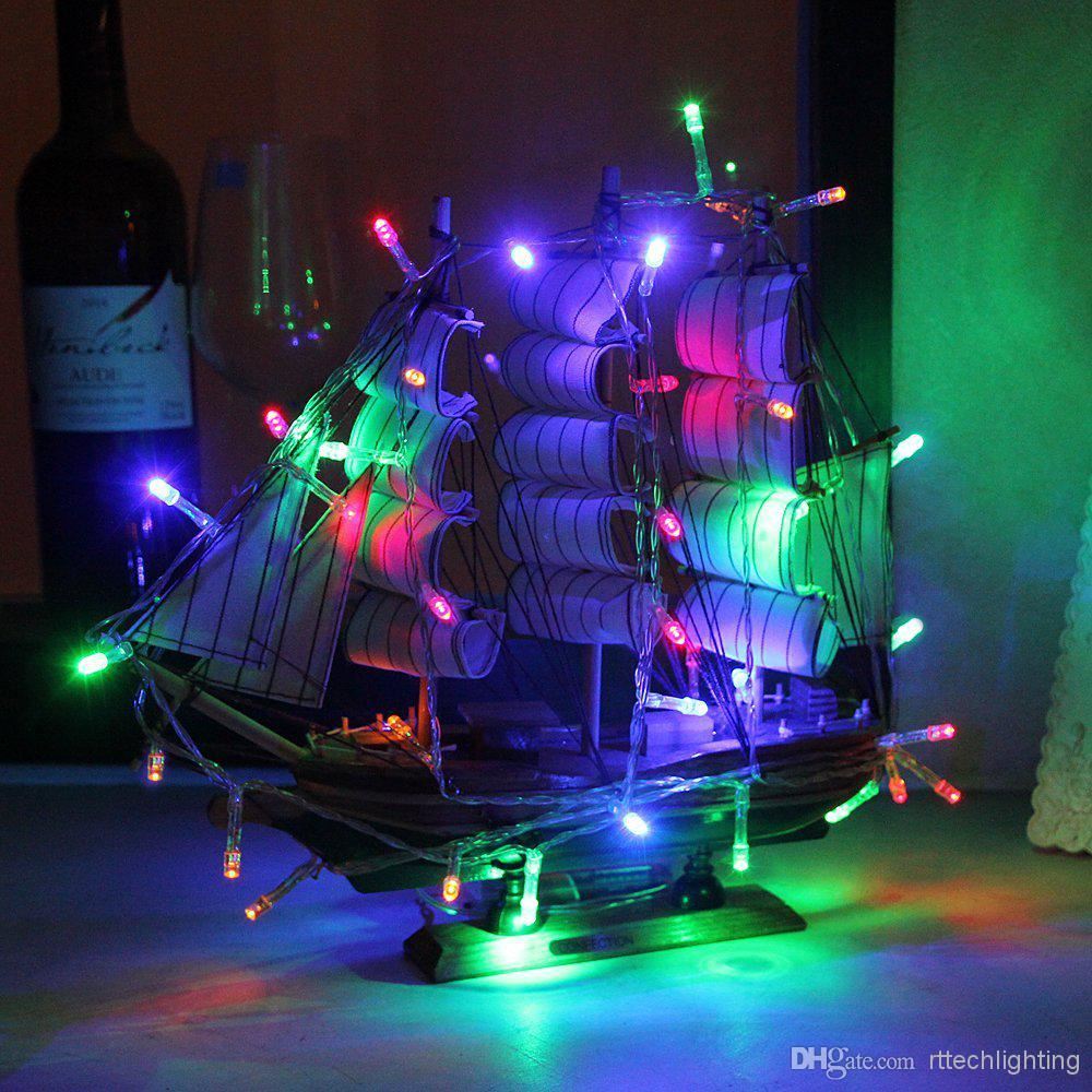 80 LED Multi-Coloured Battery Operated Fairy Lights