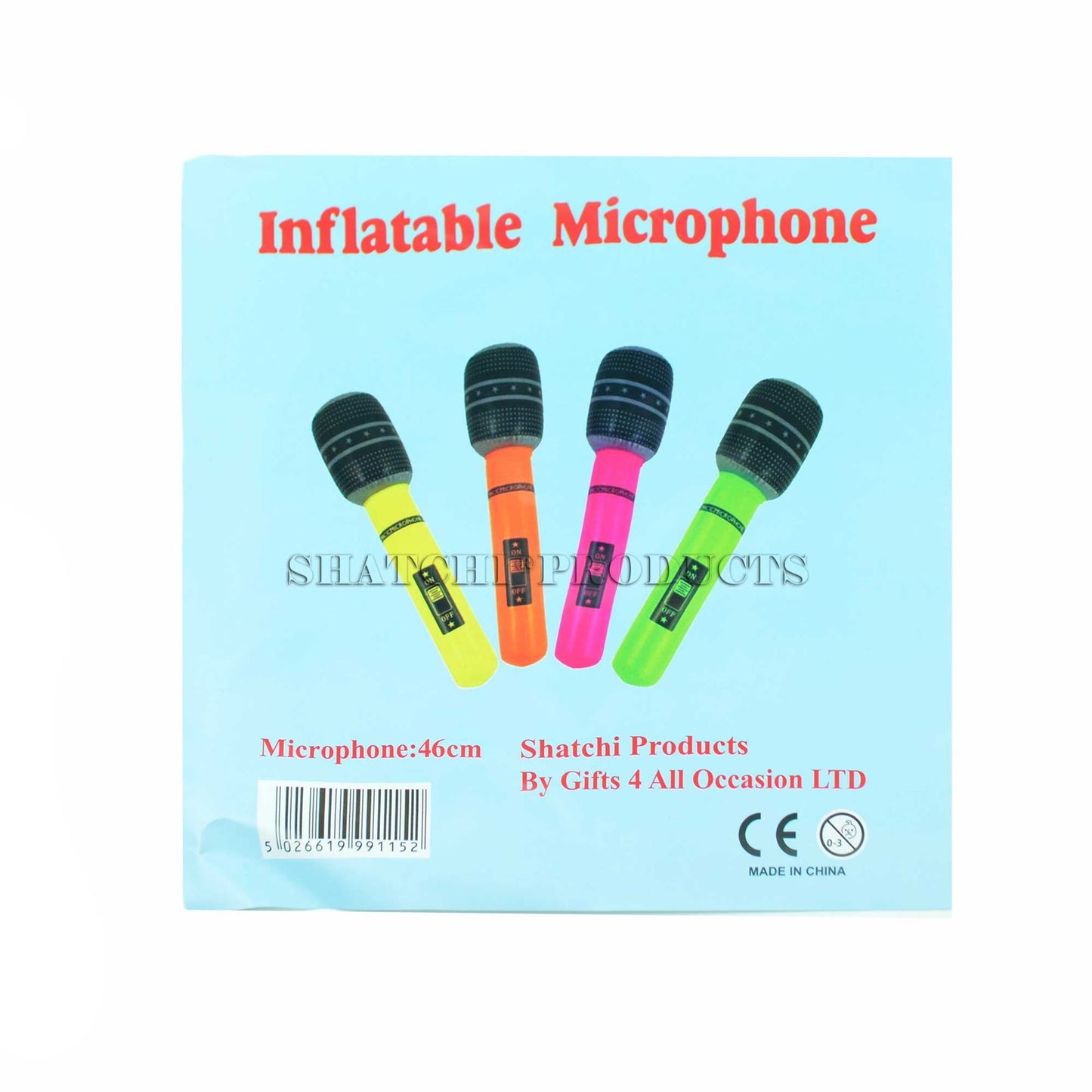 12 Inflatable Microphones