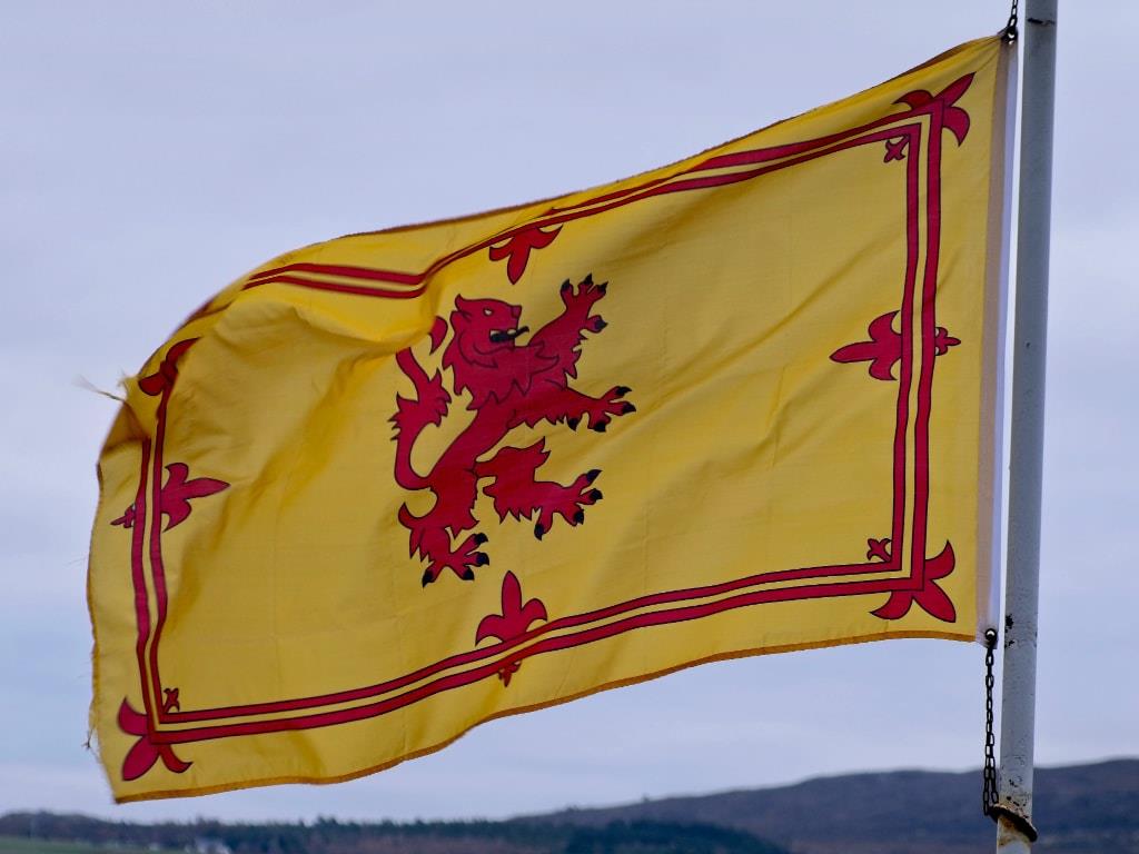 Scotland Rampant Lion Flag 5x3ft